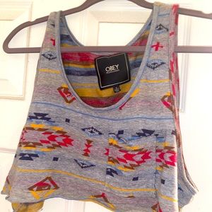 Obey crop tank
